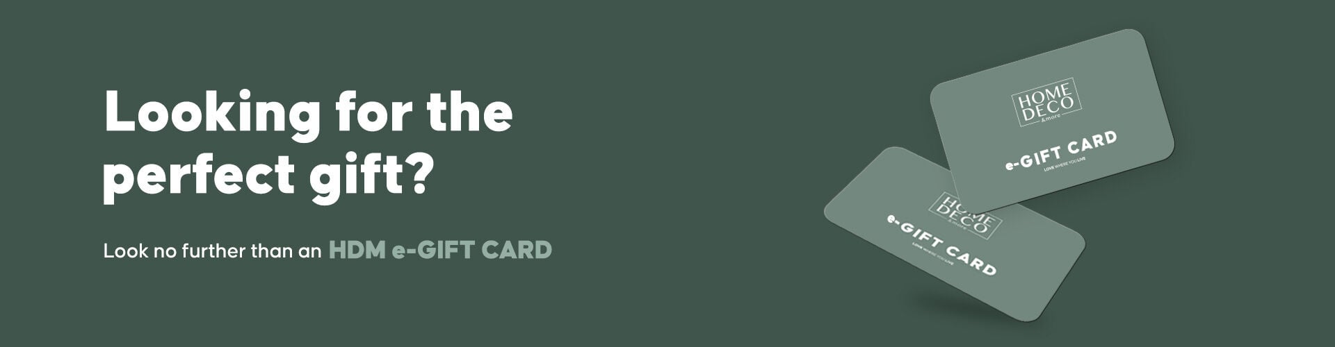 Searching for the perfect gift? Look no further than an HDM e-Gift Card, offering a convenient and versatile choice for any occasion.