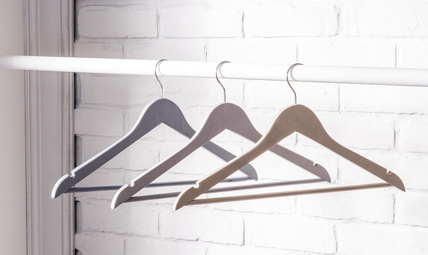 Trendy hangers designed to help you 'hang in style,' adding a touch of elegance and organization to your wardrobe while keeping clothes neatly in place.