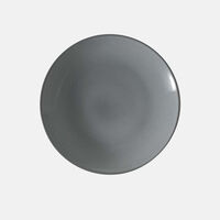 Ceramic Trimmed Dessert Plate