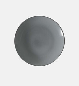 Ceramic Trimmed Dessert Plate