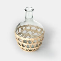 Glass Bottle Vase 18 X 31 X 18 Cm