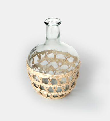 Glass Bottle Vase 18 X 31 X 18 Cm