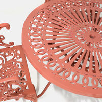 Bistro Dining Table With 4 Chairs Red