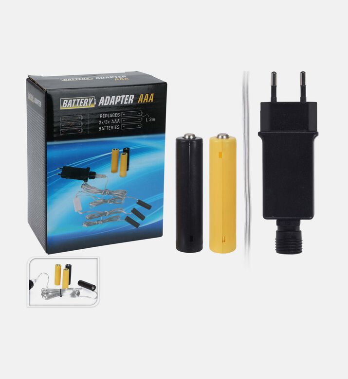 Home Deco and More Battery Eliminator 4x Aaa, Packshot View