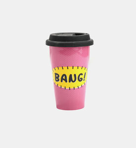 Rosanna Pellegrini Bang Porcelain Travel Mug, Packshot View