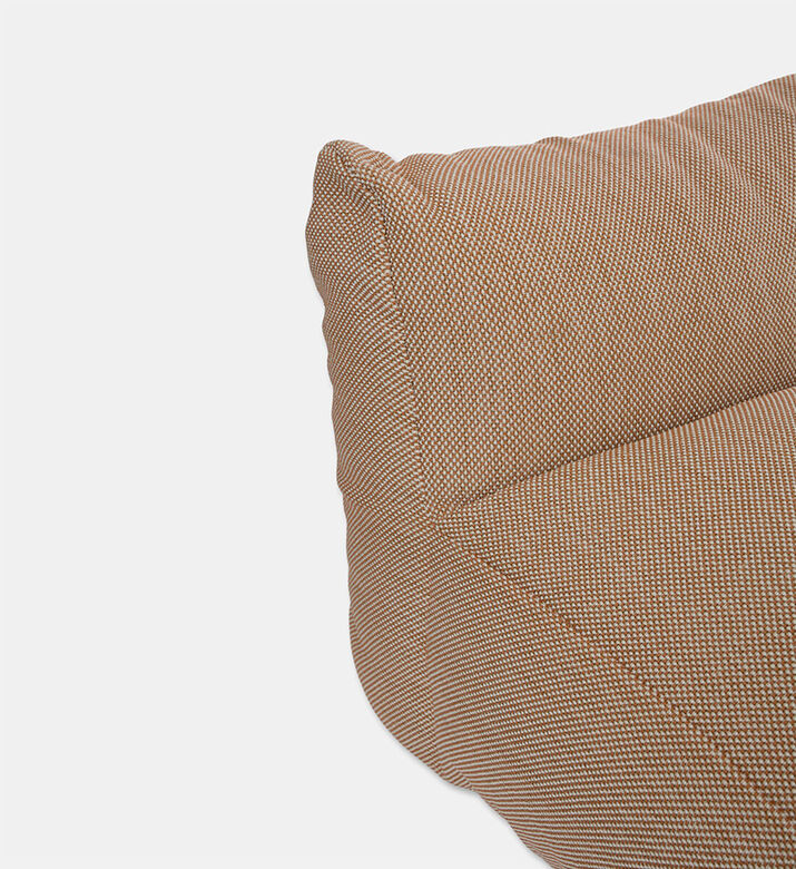 Home Deco and More Nirvana Resort-like Sunlounger, Orange, Packshot View