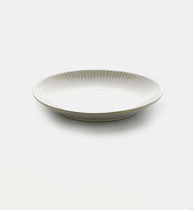 Gradient Ribbed-edge Round Plate