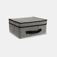Cotton Lidded Storage Box
