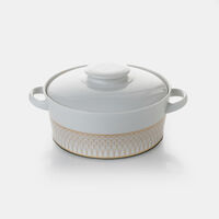 Oliva Porcelain Soup Tureen - 24 Cm