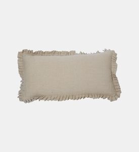 Frill Embellished Cushion 35x70 Cm