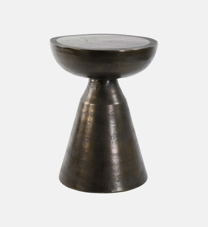 Pajsa Metal Bronze Finish Side Table