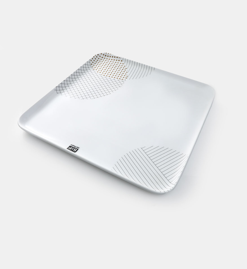 Society Ceramic Serving Plate