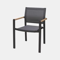 Amber Textile Stacking Armchair