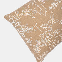 Lodi Handloom Cotton Throw Filled And Vaccumed Cushion