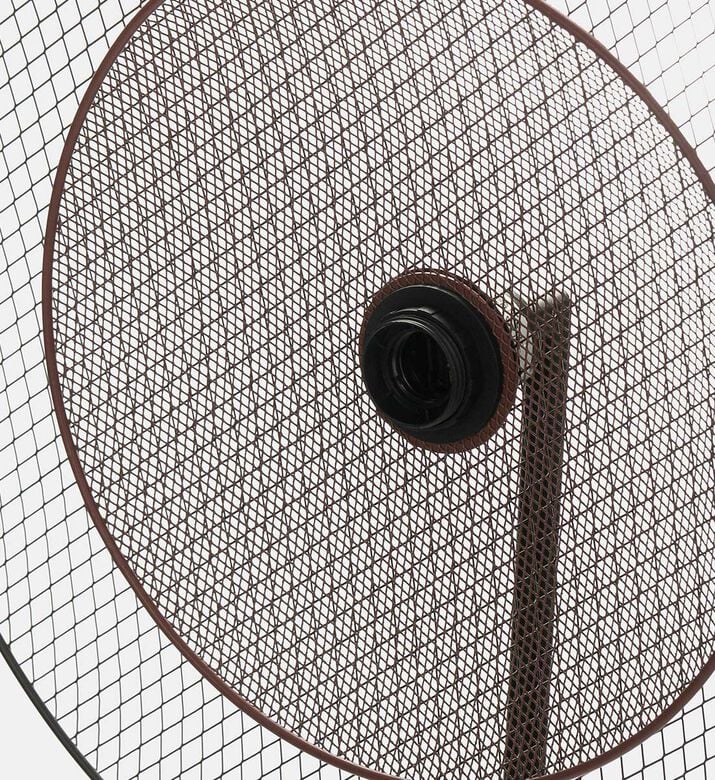 Home Deco and More Leher Circular Iron Floor Lamp, Packshot View