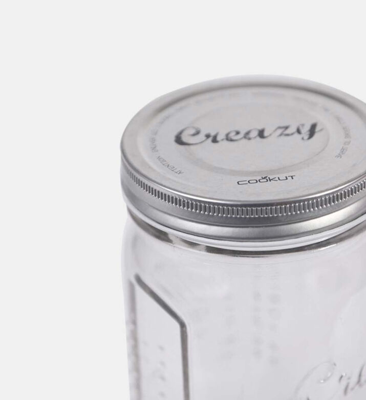 Cookut Glass Whipped Cream Shaker, Packshot View