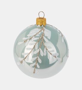 Home Deco and More Ball Xmas Glas, Light-blue, Packshot View