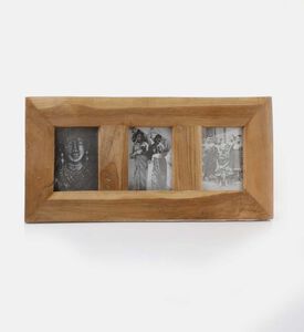 Home and Styling Wooden 3-sections Photo Frame, Packshot View