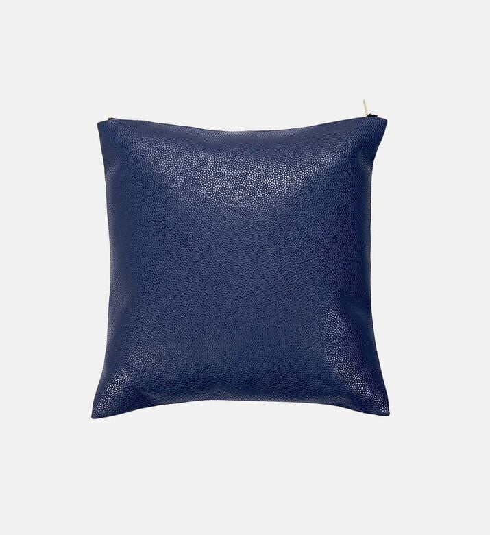 Home Deco and More Rexin Leather Square Cushion, Packshot View