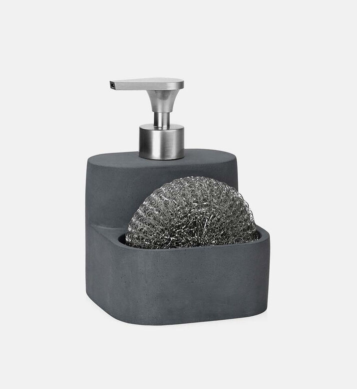 Cement Loofah Soap Dispenser