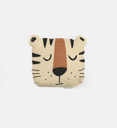 Lion Head Round Cushion