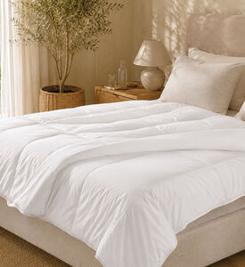 Home Deco and More Goose 50-50 Duck Blanket, White, 160x200-cm, Packshot View