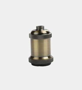 Girard Sudron E27 Retro Bronze Socket Ring, Packshot View