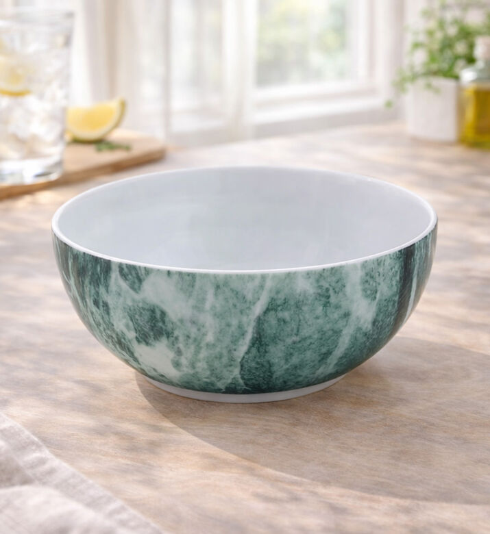 Salt and Pepper Masonry Soapstone Noodle Bowl, Packshot View