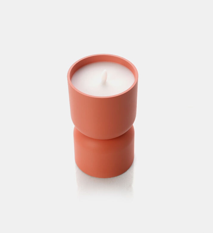Home Deco and More Led Flame Round Candle, Orange, 16-cm, Packshot View