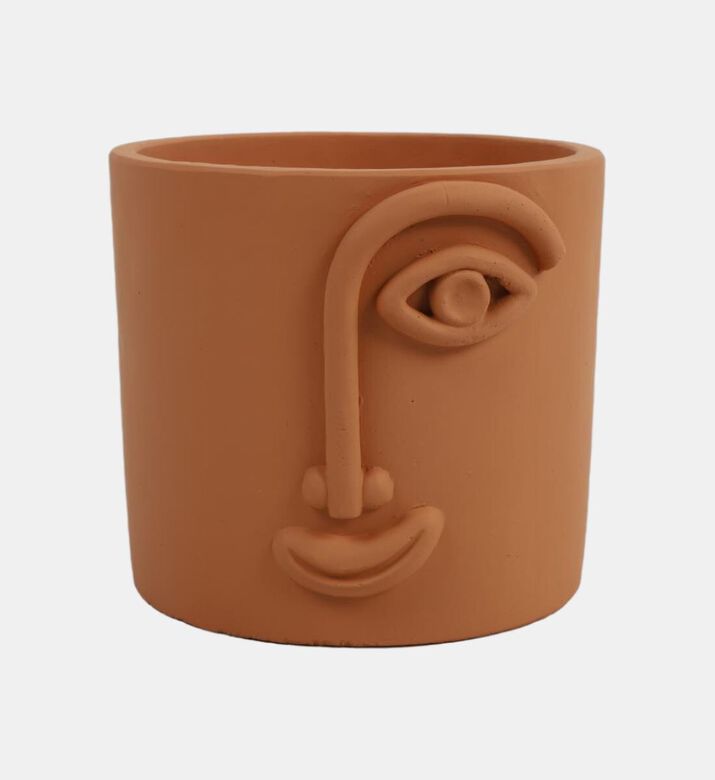 Decostar Joris Terracotta Medium Flower Pot, Terracotta, L, Packshot View