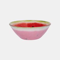 Watermelon Plastic Round Bowl