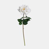 Rosa Dea Dutchess Ramo Faux Stem