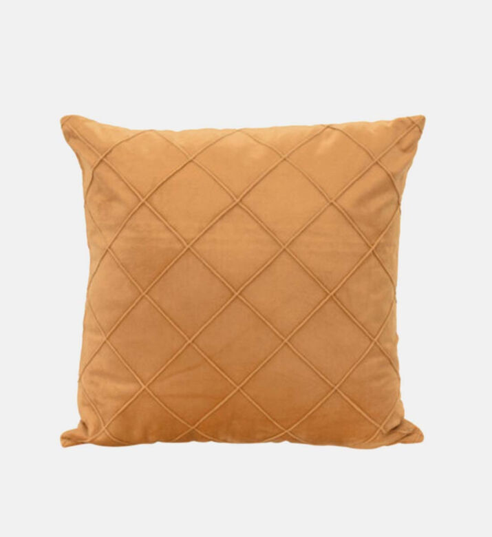 Checkered Square-shape Filled And Vaccumed Cushion