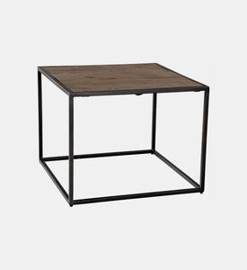 Quadro Round Top Wooden Coffee Table