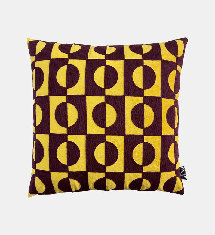 Cosmi Embroidered Velvet Cushion