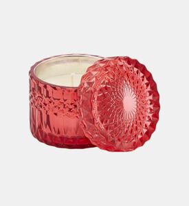 Crystal Glass Lidded Candle