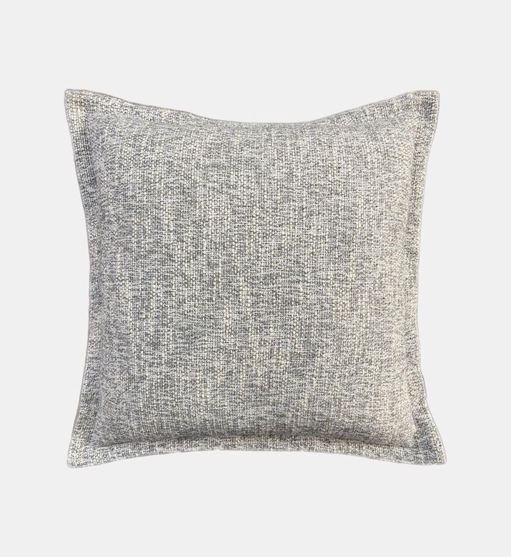 Home Deco and More Carpi Textured Square Cushion, Grey, Packshot View