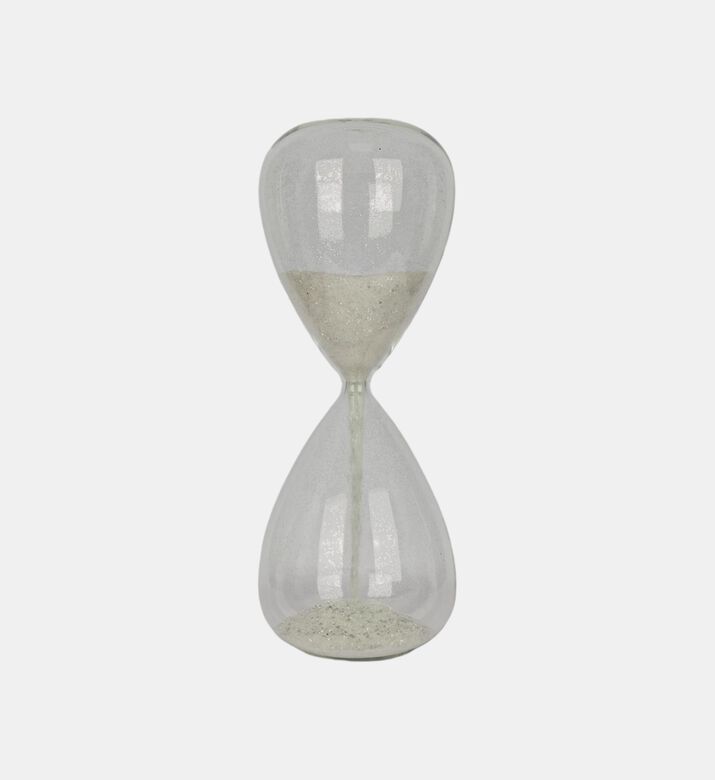 Pearly Glass Hourglass