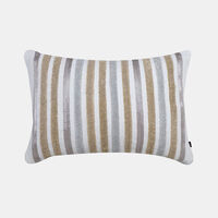 Poppel Cotton Rectangular Filled And Vaccumed Cushion