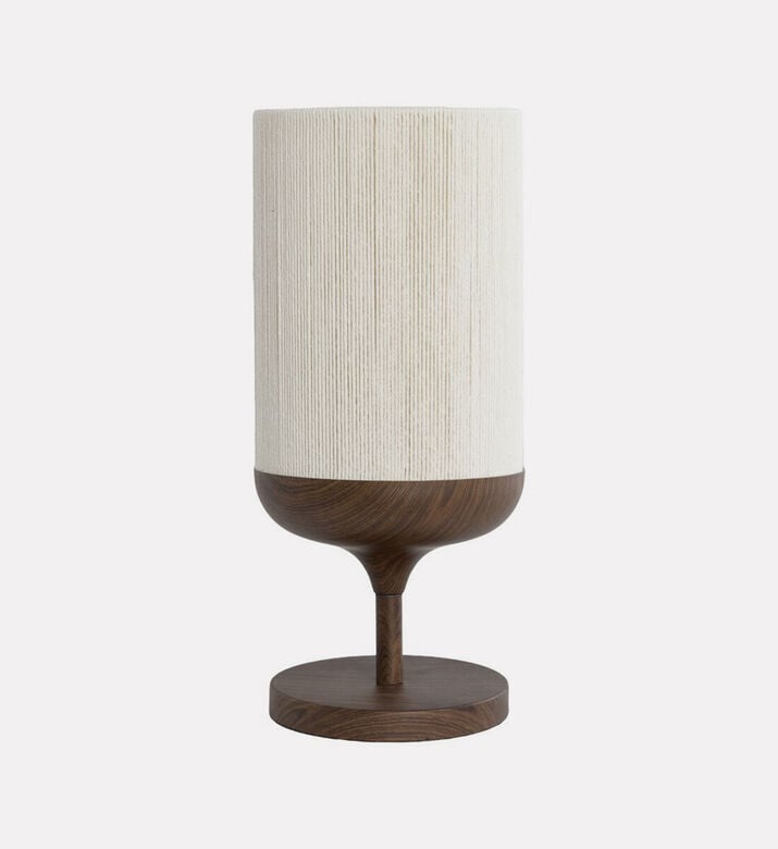 Light and Living Dania Wood Table Lamp, Packshot View
