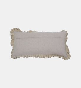 Frill Embellished Cushion 35x70 Cm