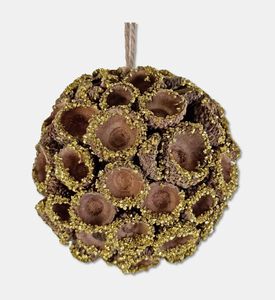 Shishi Ball Acorn Caps, Gold, 8-cm, Packshot View
