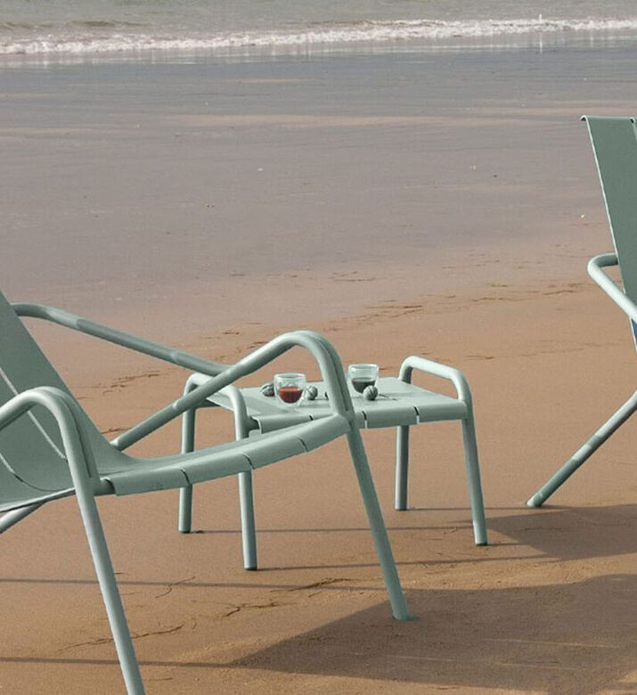 Fleole Aluminum Low Table