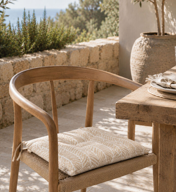Home Deco and More Solid Color Chair Pad, Packshot View