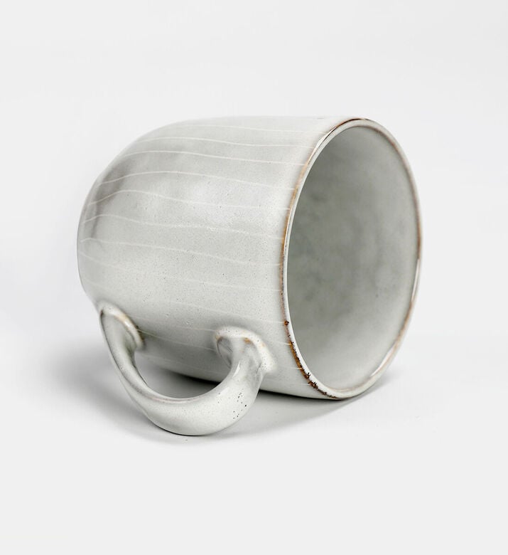 Home Deco and More Ceramic Rustic Washed Mug, Packshot View