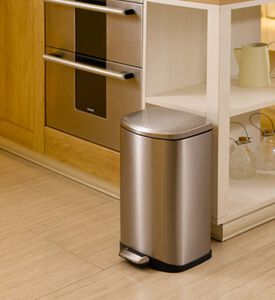Della Stainless Steel Pedal Bin - 12 L