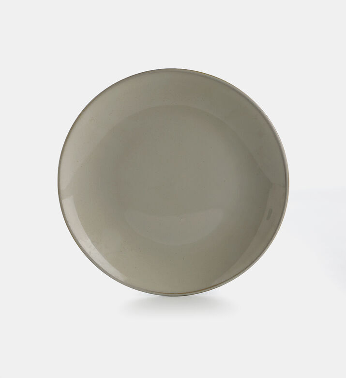 Home Deco and More Classic Ceramic Round Plate, Packshot View