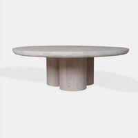 Spherical Acacia Wood Coffee Table