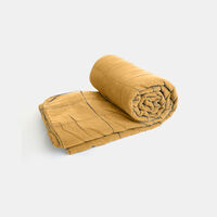 Naomi Quilt Cotton Linen Blanket