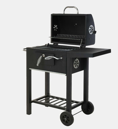 Charcoal Matt Wheeled Bbq